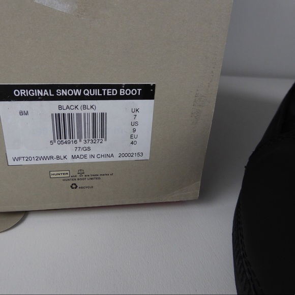 Hunter Shoes Hunter Original Snow Quilted Tall Winter Boots Nib Poshmark